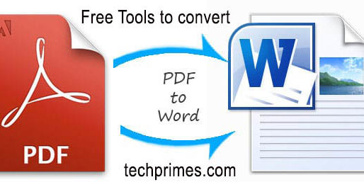 convert pdf to word 100 free online